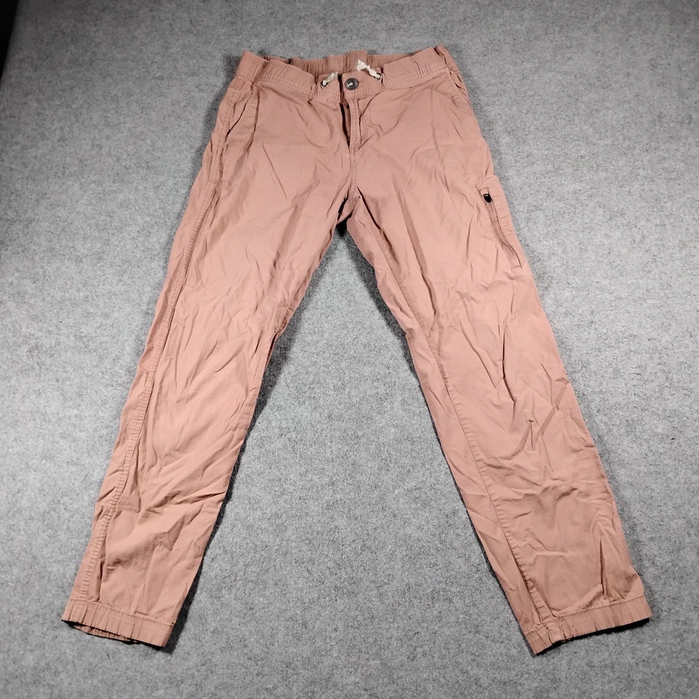Vuori Ripstop Slim Jogger Pants Dusty Rose VW401 Womens Size M Cargo Pocket